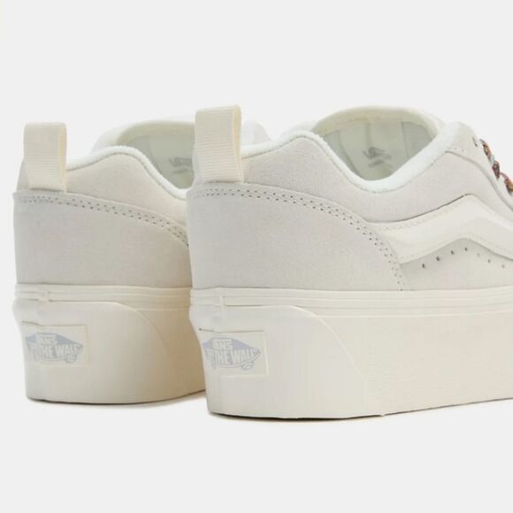 Vans Knu Stack White Chunky Platform Sneakers Size Men's 4/Women's 5.5 NWOB - Picture 5 of 9